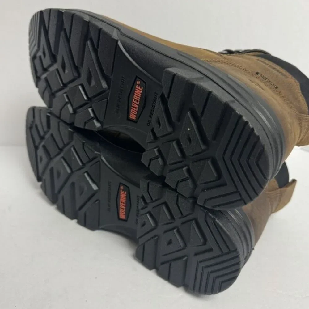 Wolverine Men's Chainhand EPX Waterproof Soft Toe Boots Brown Size 12 M